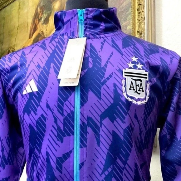 adidas Other - Argentina Adidas Track Suit 2023 Warm Up Suit Jacket and Pants